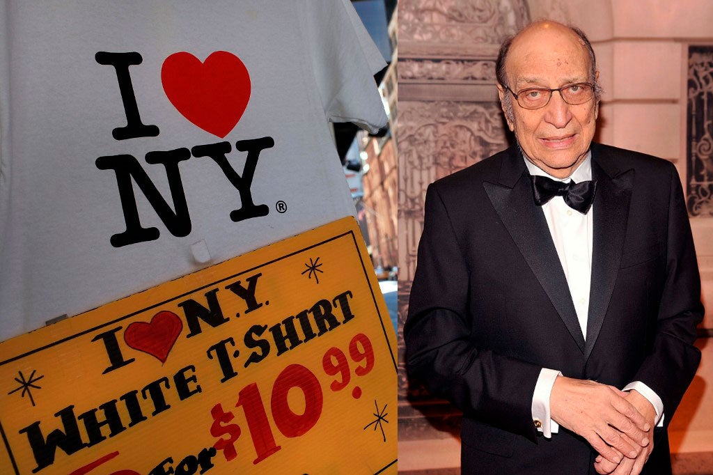 Milton Glaser, creador del logo I LOVE NY