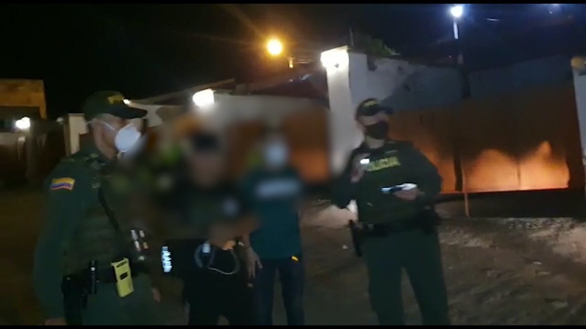 Estaban violando el toque de queda y ley seca establecido por el departamento.