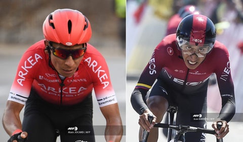 Nairo Quintana, Egan Bernal