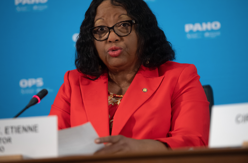 Carissa Etienne, directora de la OPS