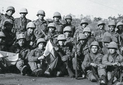 Veteranos de la guerra en Corea