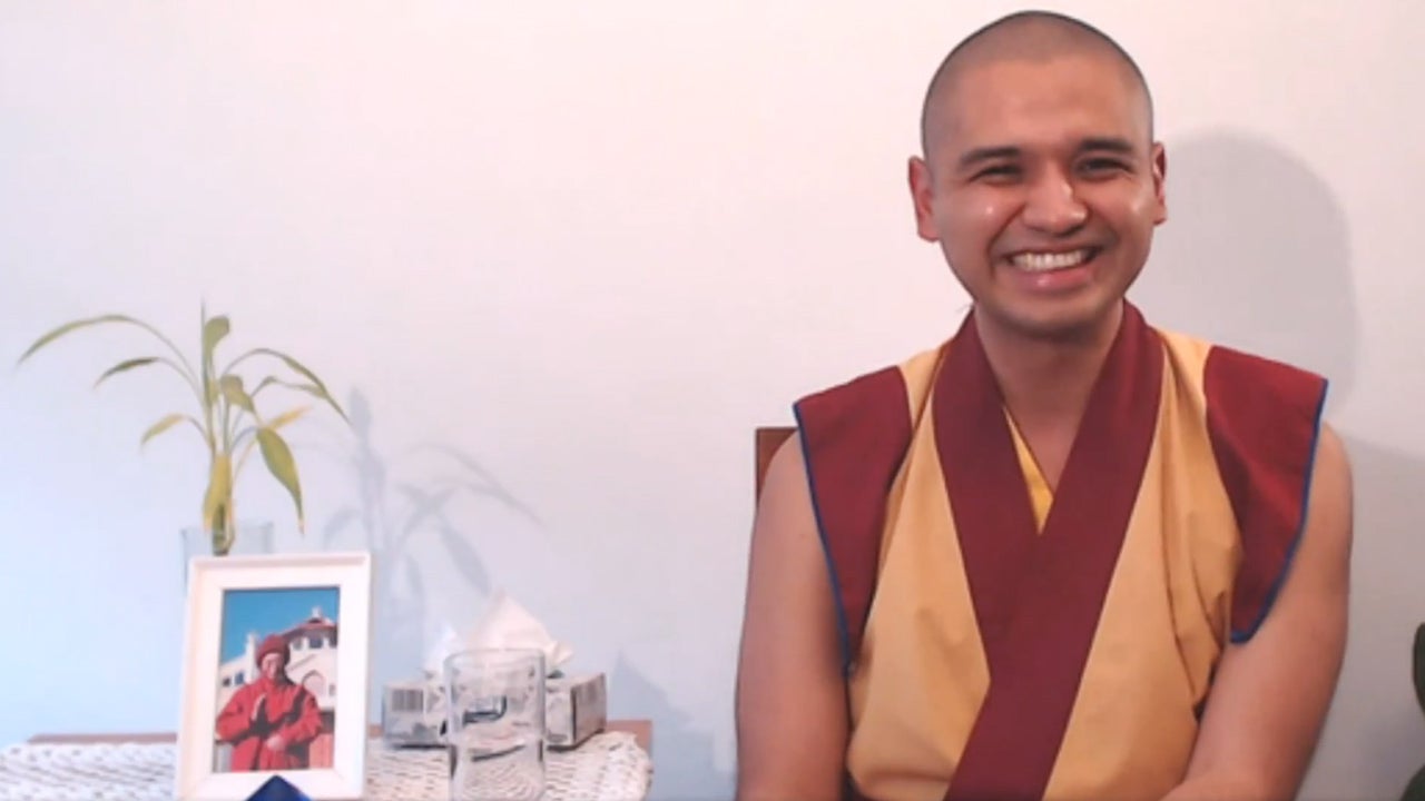 El monje budista Guen Kelsang Sangton propone la meditación