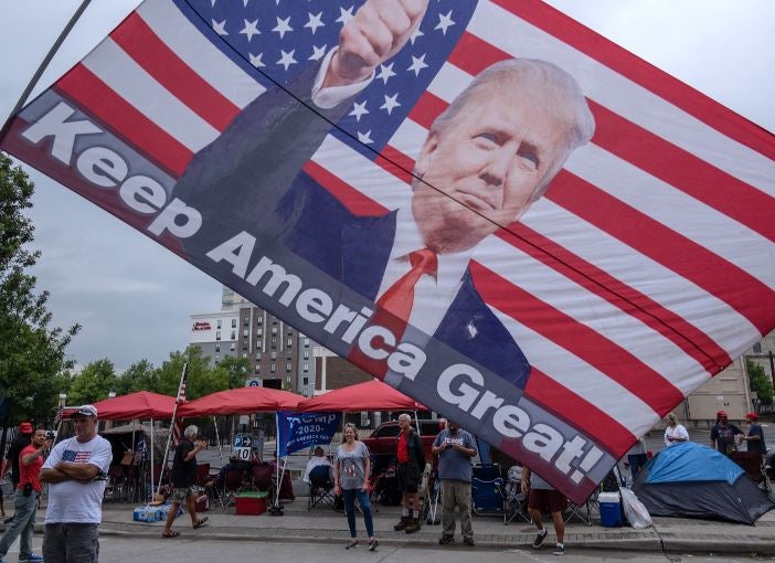 Mitin de Donald Trump en Tulsa