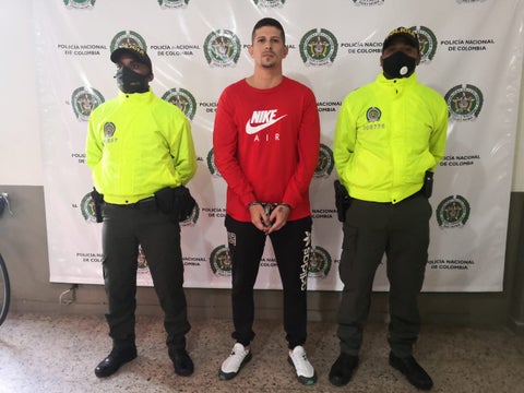 homicida de escolta de líder social Leyner Palacios