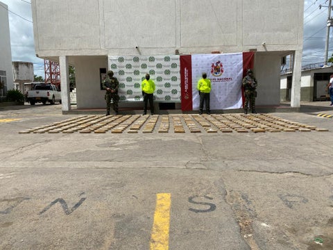 La incautación se produjo gracias a la operación ODIN de la Policía, el Ejercito y la Fiscalía