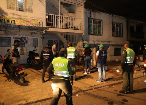 Policía intervino varias fiestas en Cali