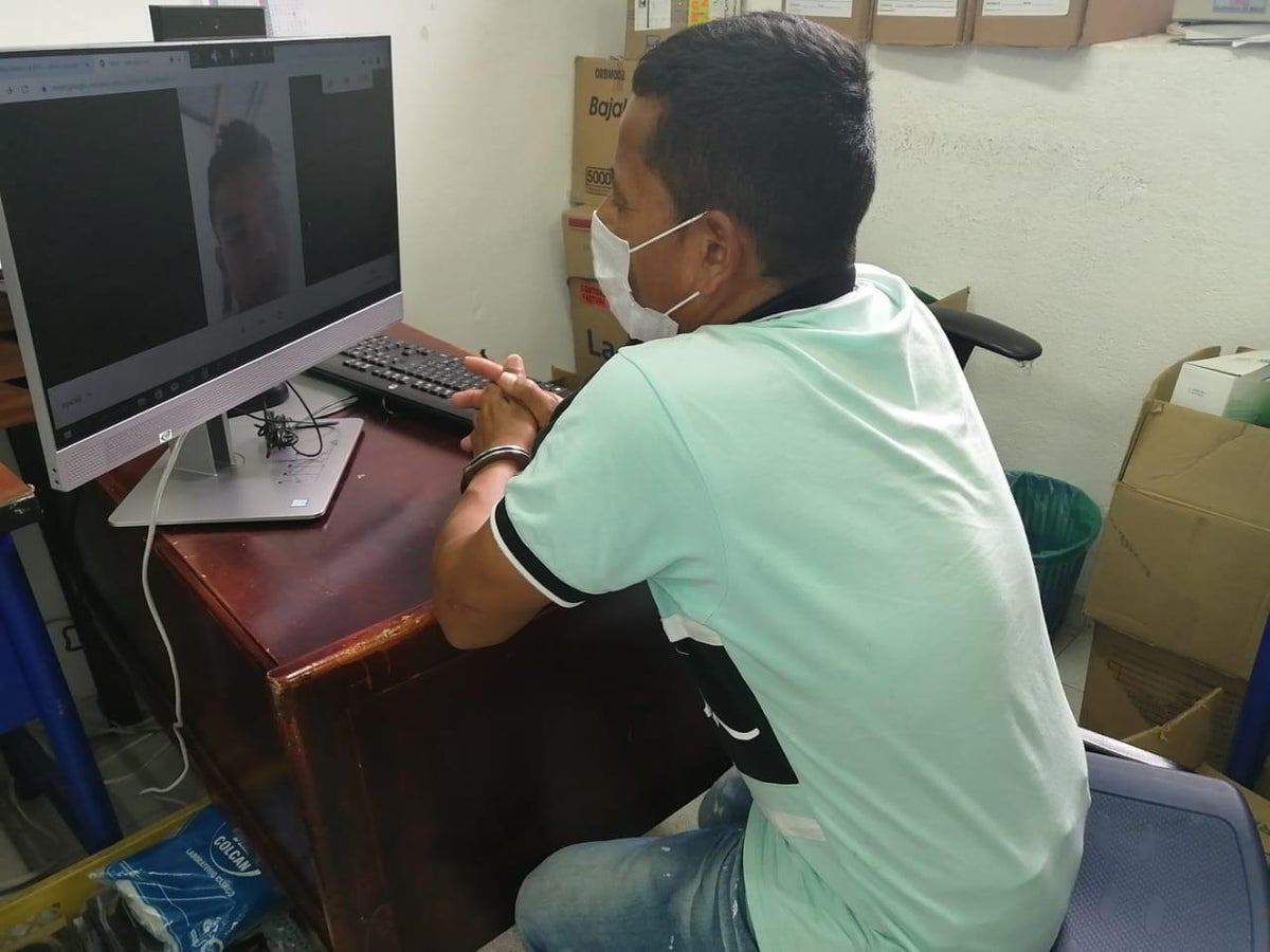 Así se desarrollan las visitas virtuales desde las cárceles del país