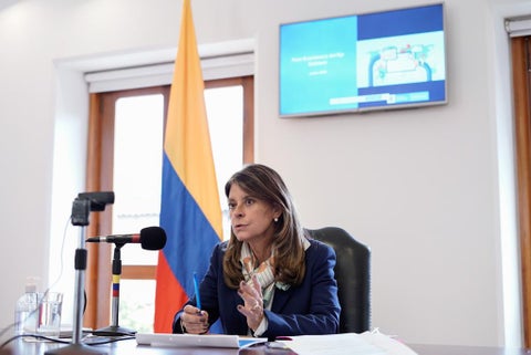 Vicepresidenta Marta Lucía Ramírez