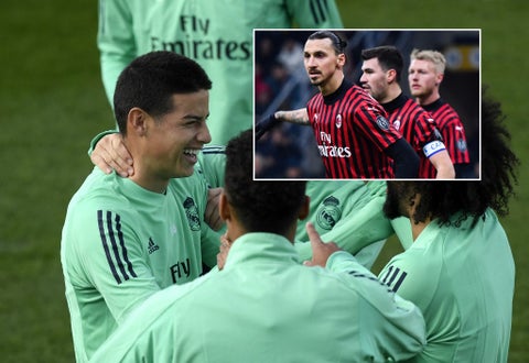 James Rodríguez, Milán