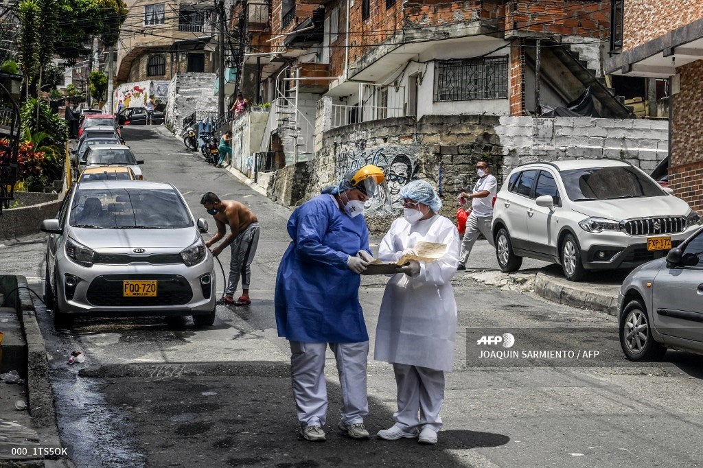 Medellín, Alerta naranja