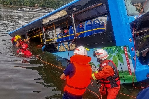 Accidente autobús en China