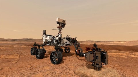 robot perseverance marte