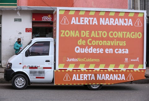 Coronavirus en Bogotá / cuarentena en Bogotá