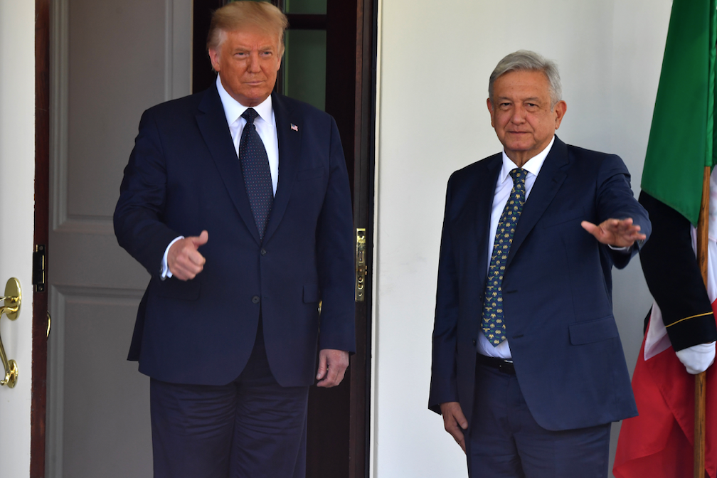 Donald Trump y AMLO