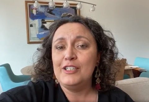 Angélica Lozano se disculpa