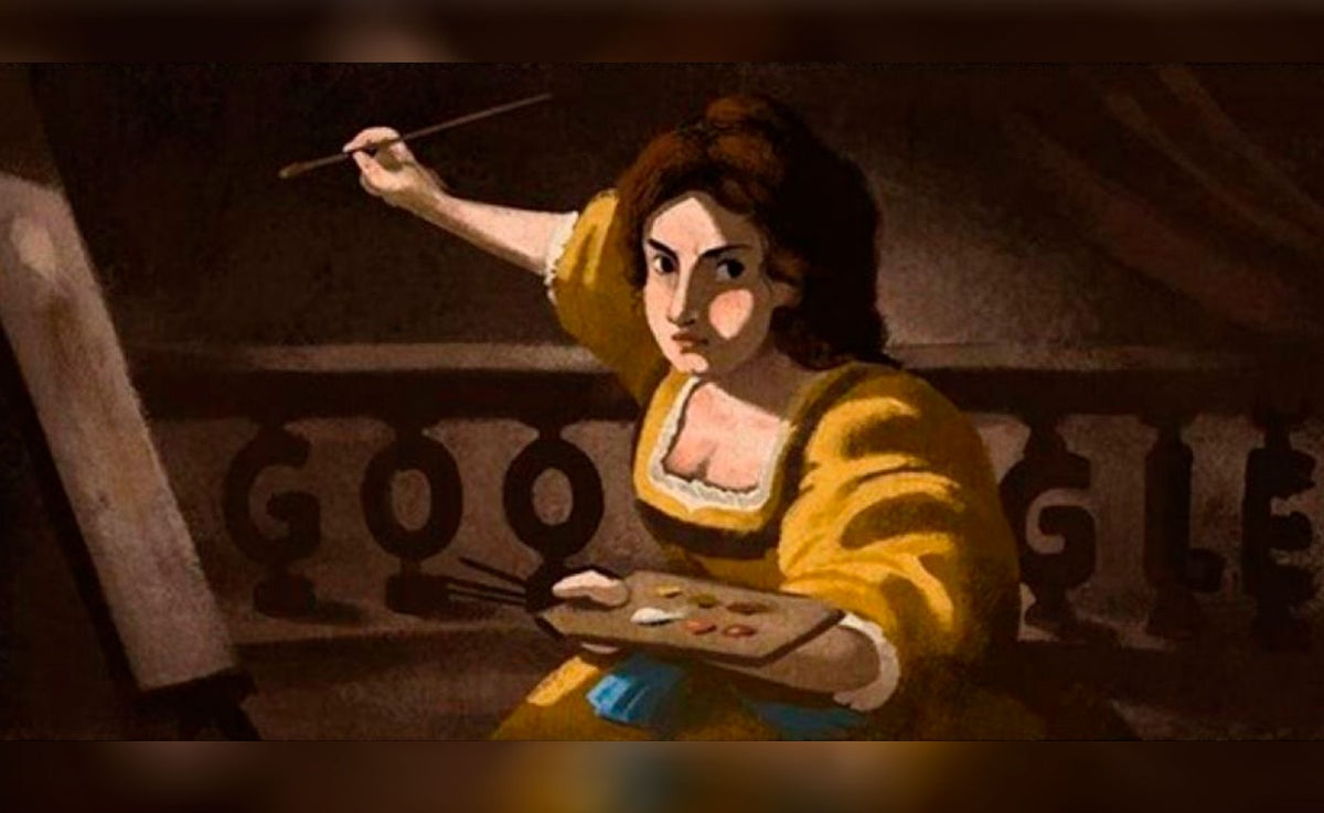 Doogle de Artemisia Gentileschi