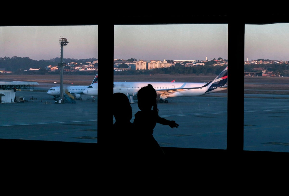 Aeropuerto de Sao Paulo / Coronavirus en Brasil