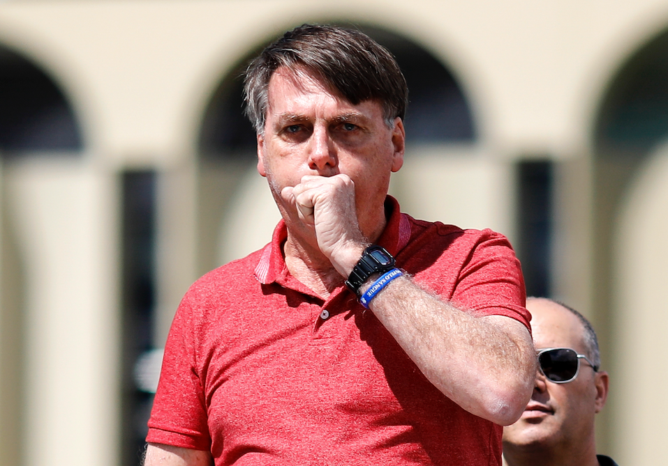 Bolsonaro con coronavirus