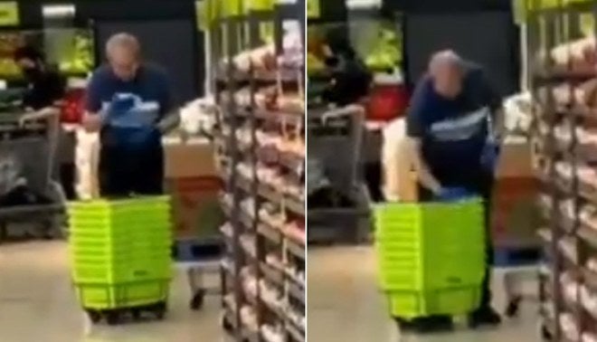 Empleado de supermercado