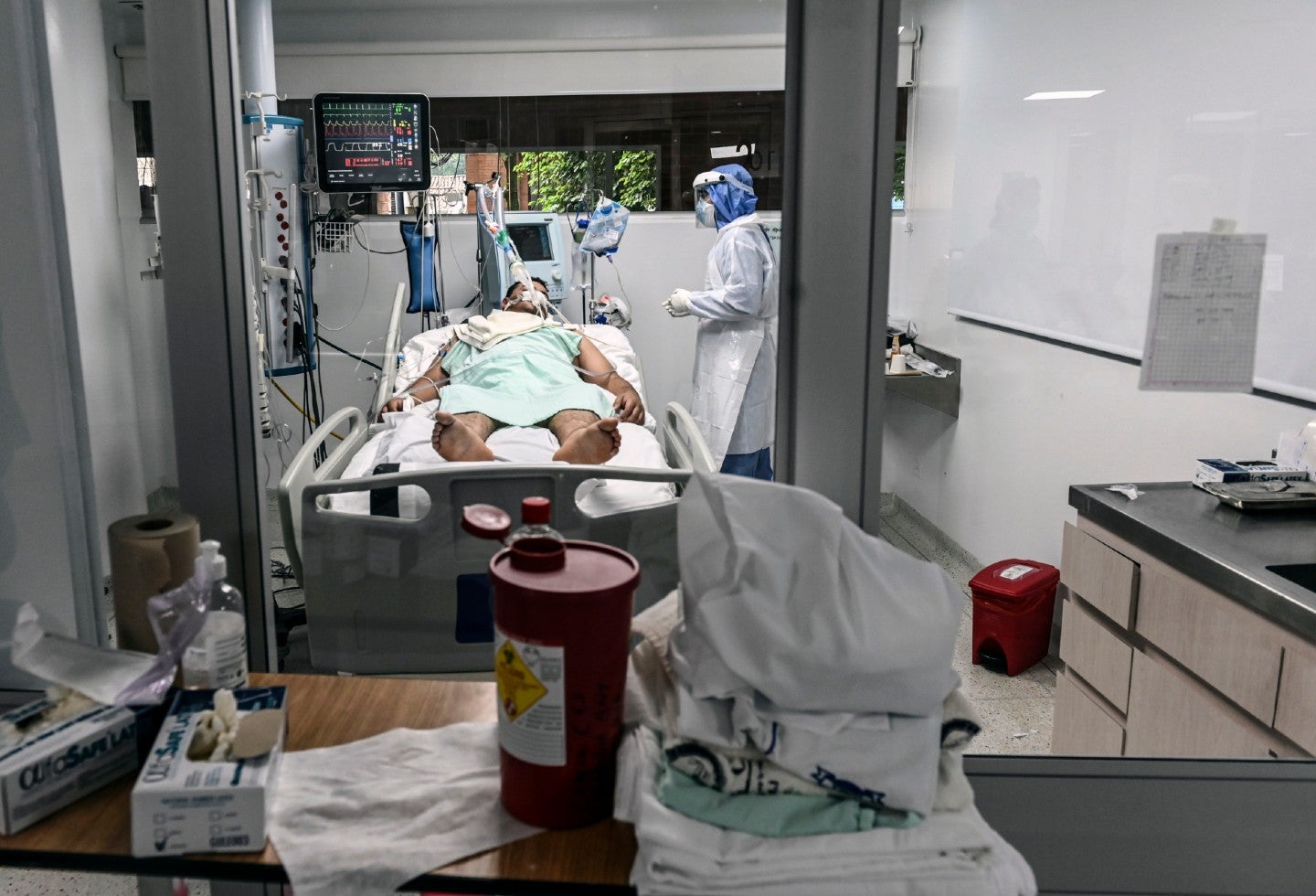 Pacientes contagiados de coronavirus en Colombia