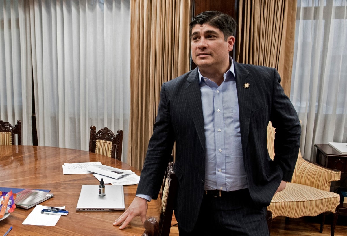 Carlos Alvarado, presidente de Costa Rica
