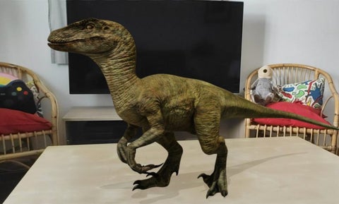 Dinosaurio en realidad aumentada de Google