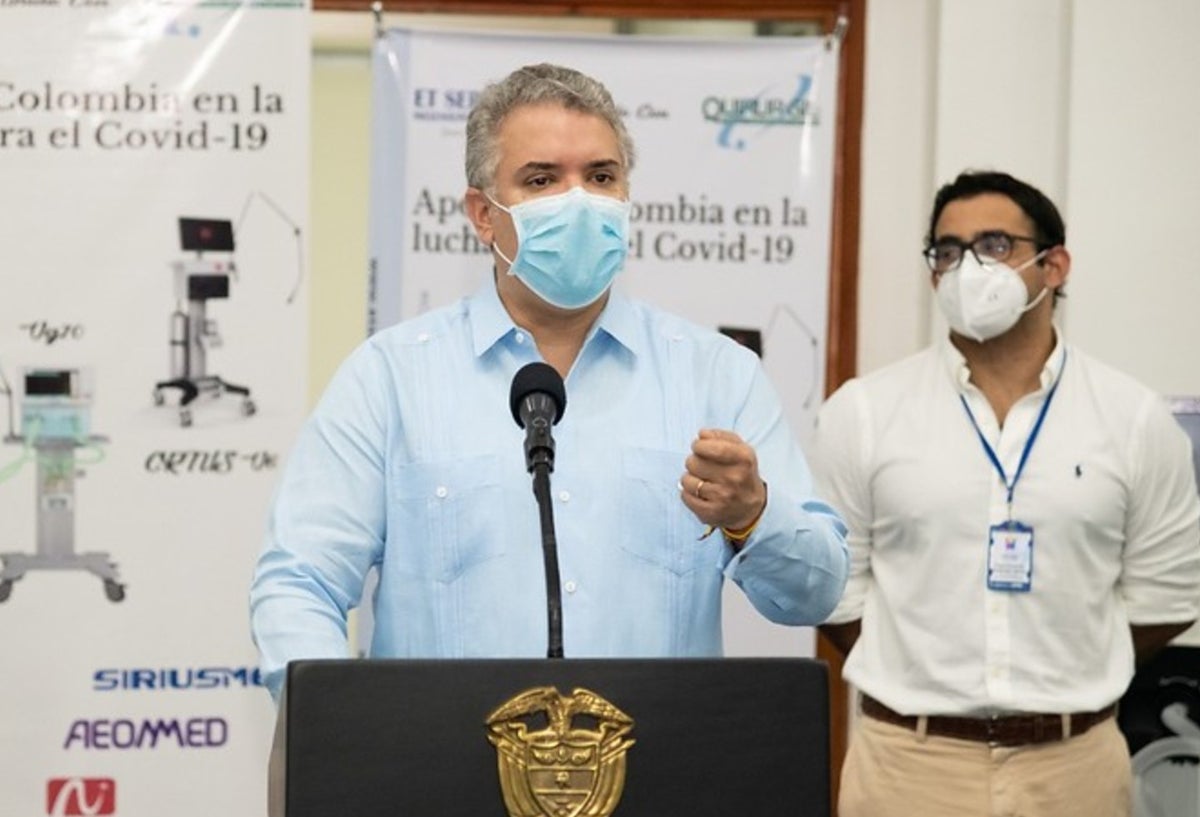 Iván Duque / coronavirus en Colombia