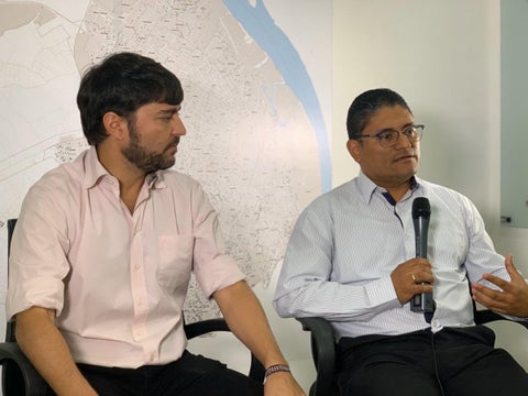 Secretario de Salud Humberto Mendoza