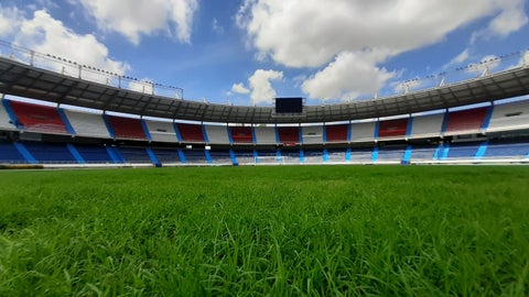 Grama estadio Metropolitano
