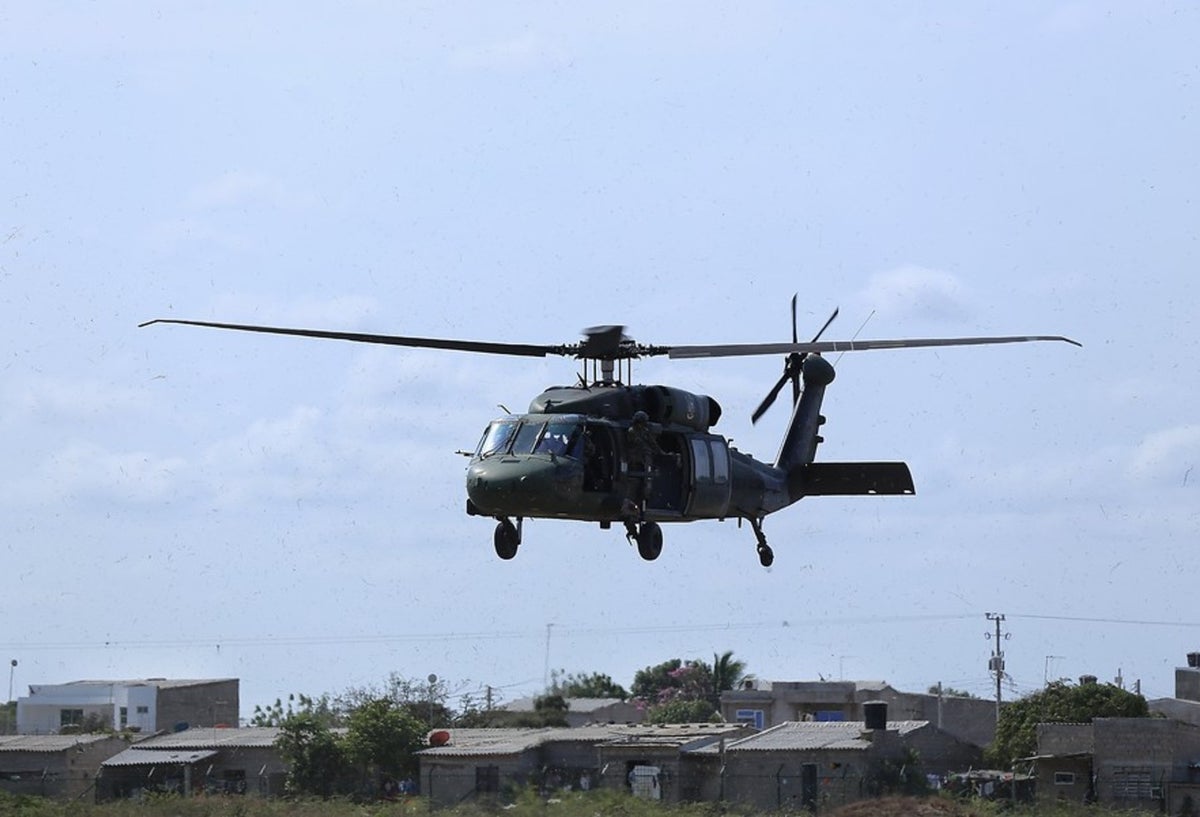 Helicóptero del Ejército