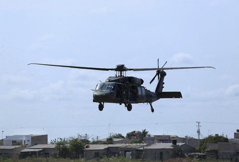 Helicóptero del Ejército