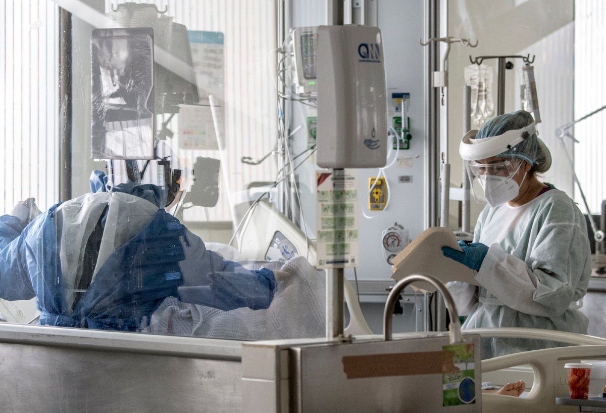 Pacientes contagiados de coronavirus en Colombia.