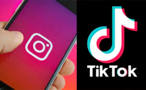 instagram y Tik Tok