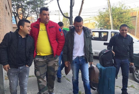 Martín Elías y Rolando Ochoa en Bogotá