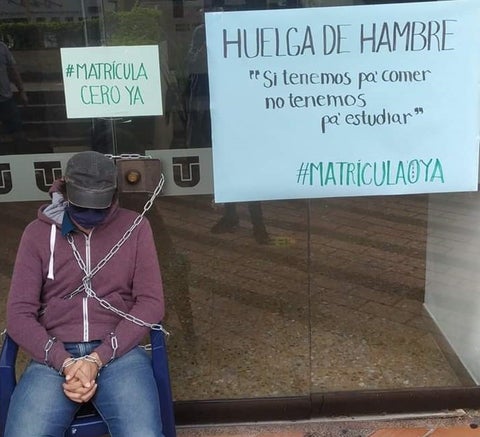 Huelga de hambre en Universidad del Tolima