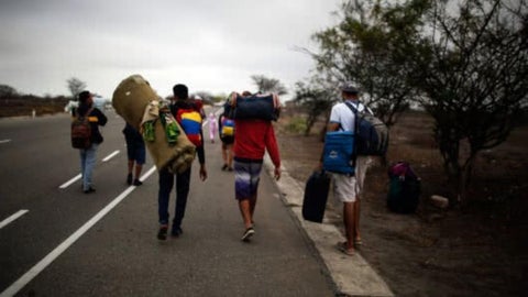Migrantes venezolanos