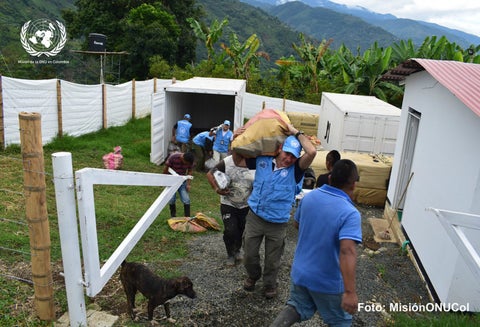 Misión de ONU en Colombia para los acuerdos de paz