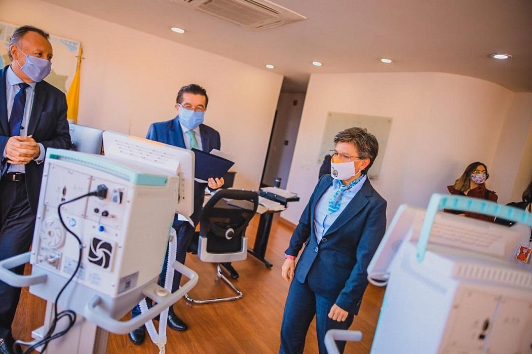 Entrega de ventiladores en Bogotá