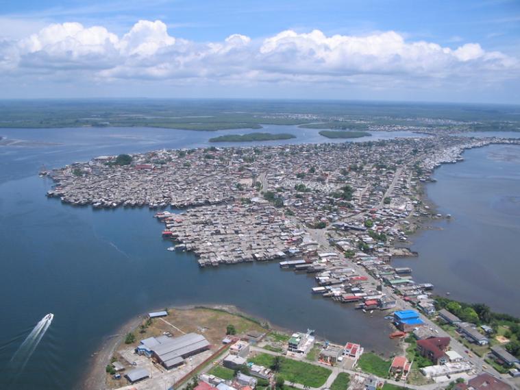 A las afueras de Tumaco esta ubicado el barioo Ciudadela 2000