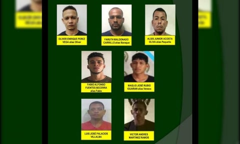 las autoridades están tras el rastro de los hombre que se escaparon