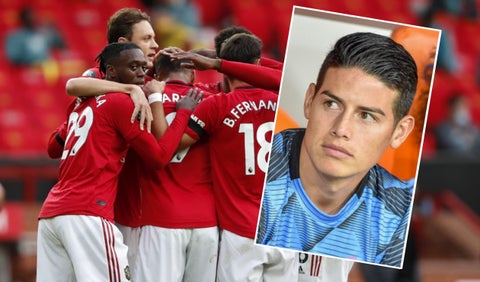 Manchester United, James Rodríguez