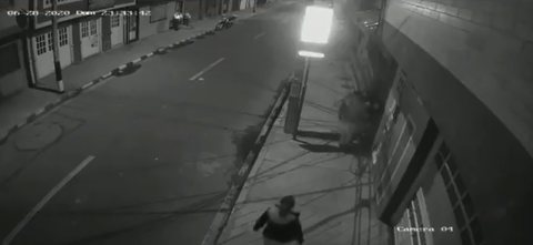 Pantallazo video denuncia agresión a mujer trans en Bogotá