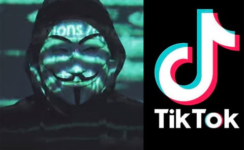 Anonymous y TikTok