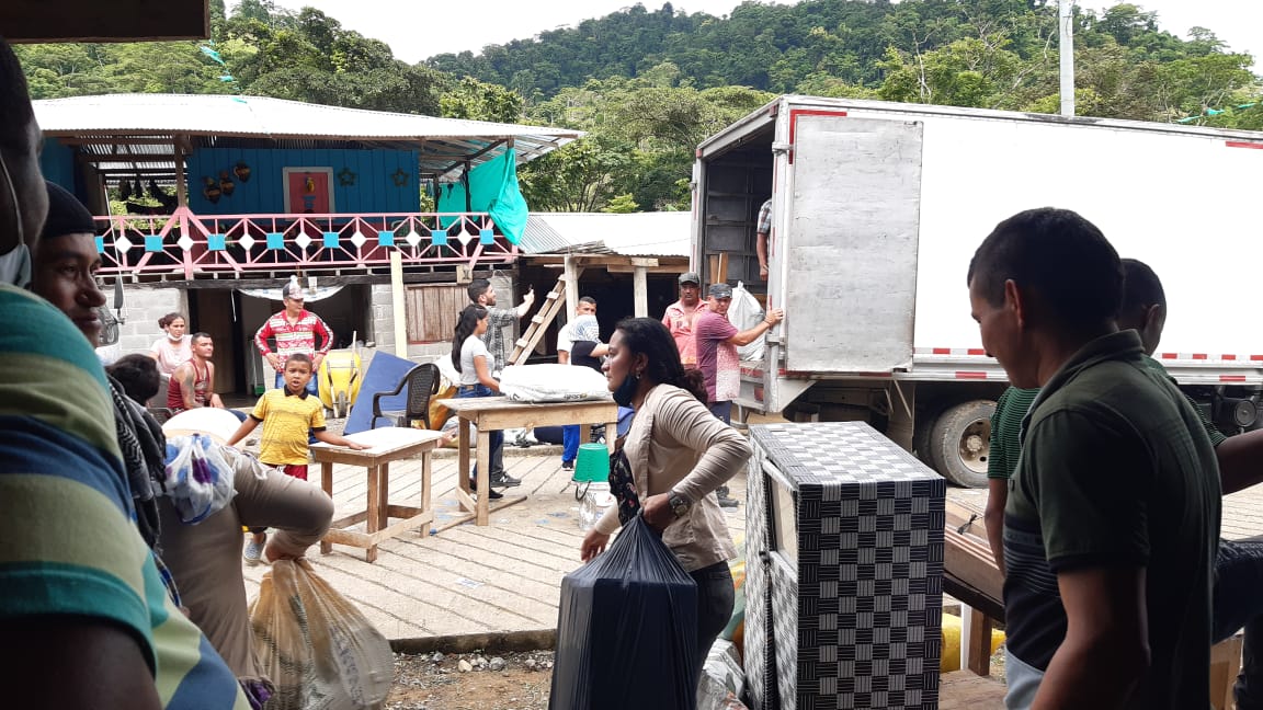 Llegada de excombatientes de las Farc a Mutatá, Antioquia