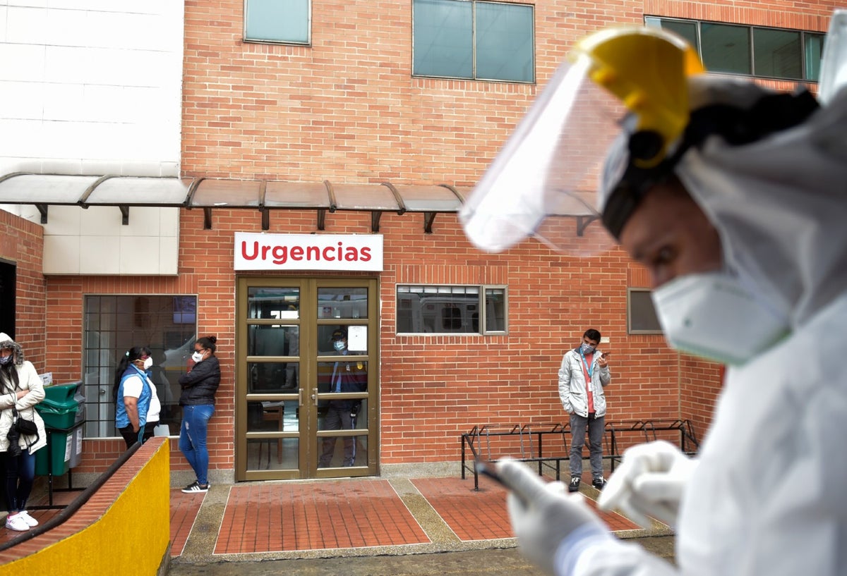 Coronavirus en Bogotá / hospital San Blas