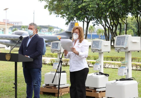 Los ventiladores recibidos en el Valle, serán distribuidos en ciudades como Cali y Buga.