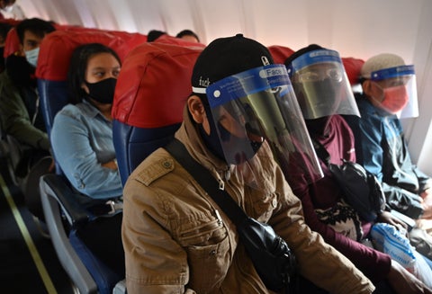 Vuelos en medio de pandemia