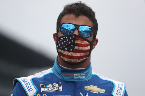 Darrell 'Bubba' Wallace, piloto de la NASCAR