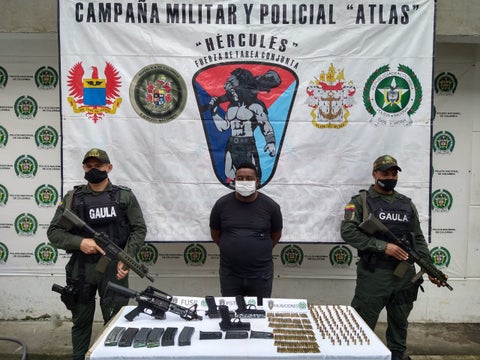 Captura de 'alias Calimio'