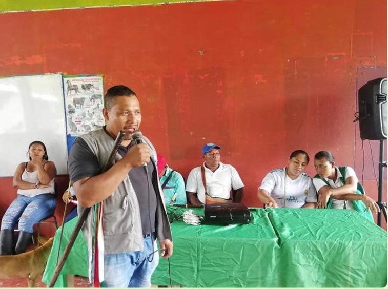 Gobernador Indigena asesinado